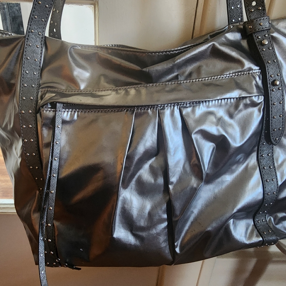 MZ Wallace handbag mint condition Metallic Gray